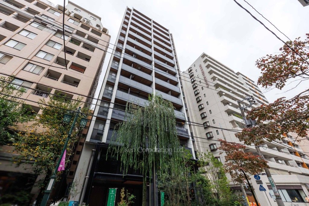 ザ・パークハビオSOHO新宿御苑の写真  外観ひき