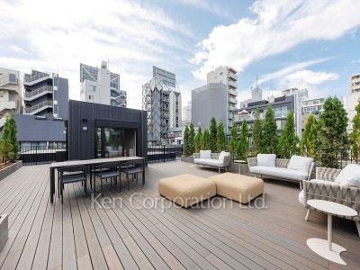 il Porto Azabuの写真  屋上テラス