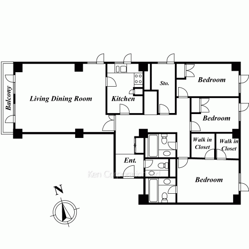 麻布テラスアパートメントの写真