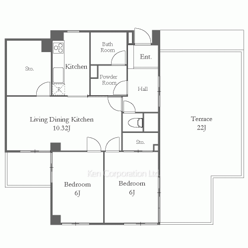 パセオ三光坂の写真 間取り