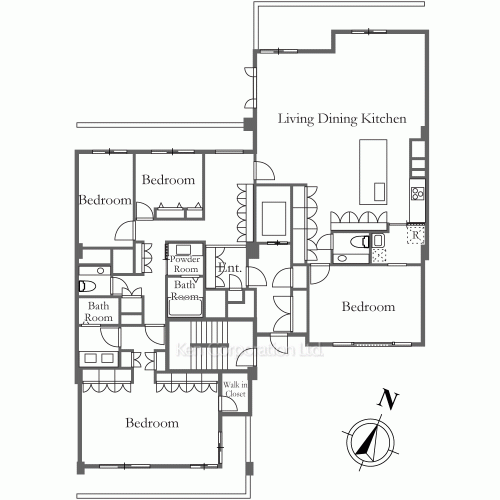 広尾ガーデンヒルズの写真 間取り
