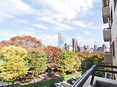 広尾ガーデンヒルズの写真 眺望（居室から）