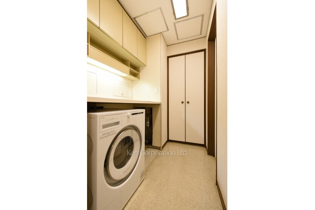 麻布テラスアパートメントの写真 洗濯乾燥機