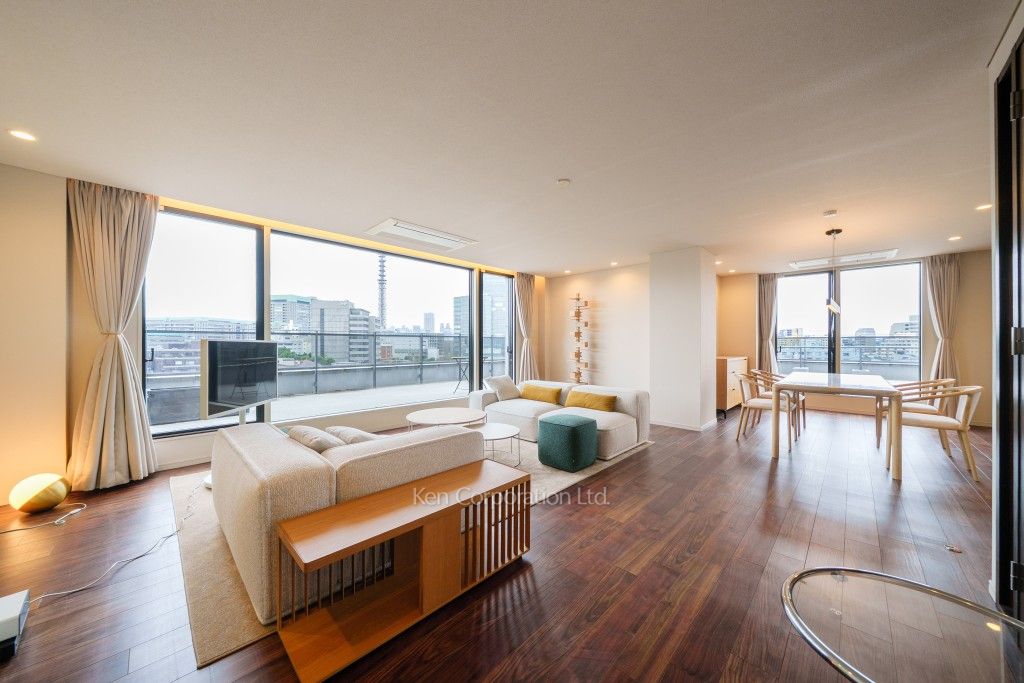 クレストコート砂土原の写真 居室（LDなど）　※家具付住戸