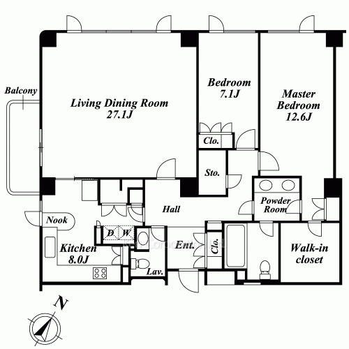 パークレーンプラザの写真 間取り