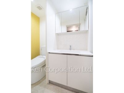 PATH牛込神楽坂の写真 パウダールーム ※写真・画像は実際と異なる場合がございます。部屋写真は同一タイプのものです。（ただし、画像中にタイプ名の記載がある場合はその記載内容を優先します。）