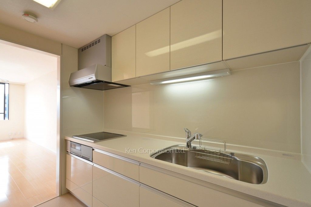 芝ハイツの写真 キッチン ※8階の同じ間取タイプを撮影。仕様が異なることがあります。