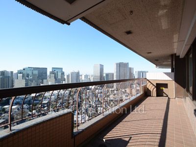 御殿山トラストコートの写真 バルコニー