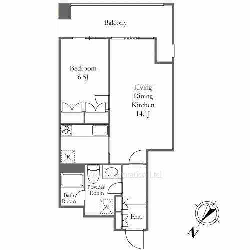 渋谷プロパティータワーの写真 間取り