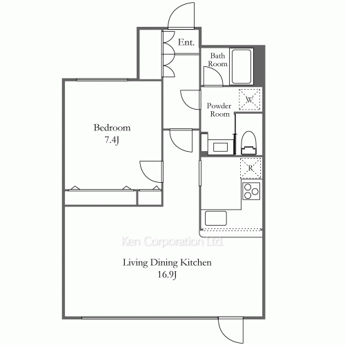 渋谷プロパティータワーの写真 間取り