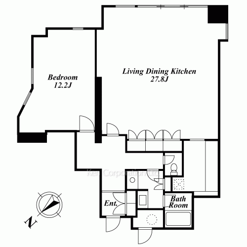 渋谷プロパティータワーの写真 間取り