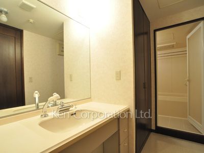 プラティーヌ田町の写真 パウダールーム ※8階の同じ間取タイプを撮影。仕様が異なることがあります。