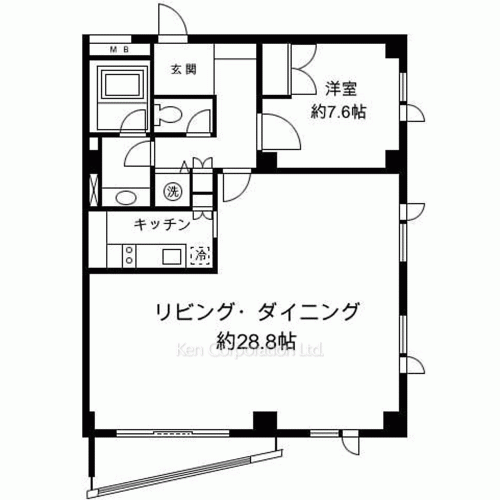 H&M南青山の写真 間取り
