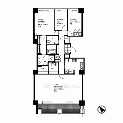 城山トラストコートの写真 間取り