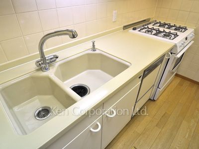 城山トラストコートの写真 キッチン ※8階の同じ間取タイプを撮影。仕様が異なることがあります。