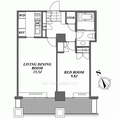 城山トラストコートの写真 間取り