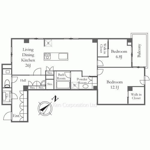 ホーマットコンコードの写真 間取り
