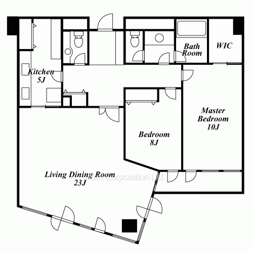 青葉六本木レジデンスの写真 間取り