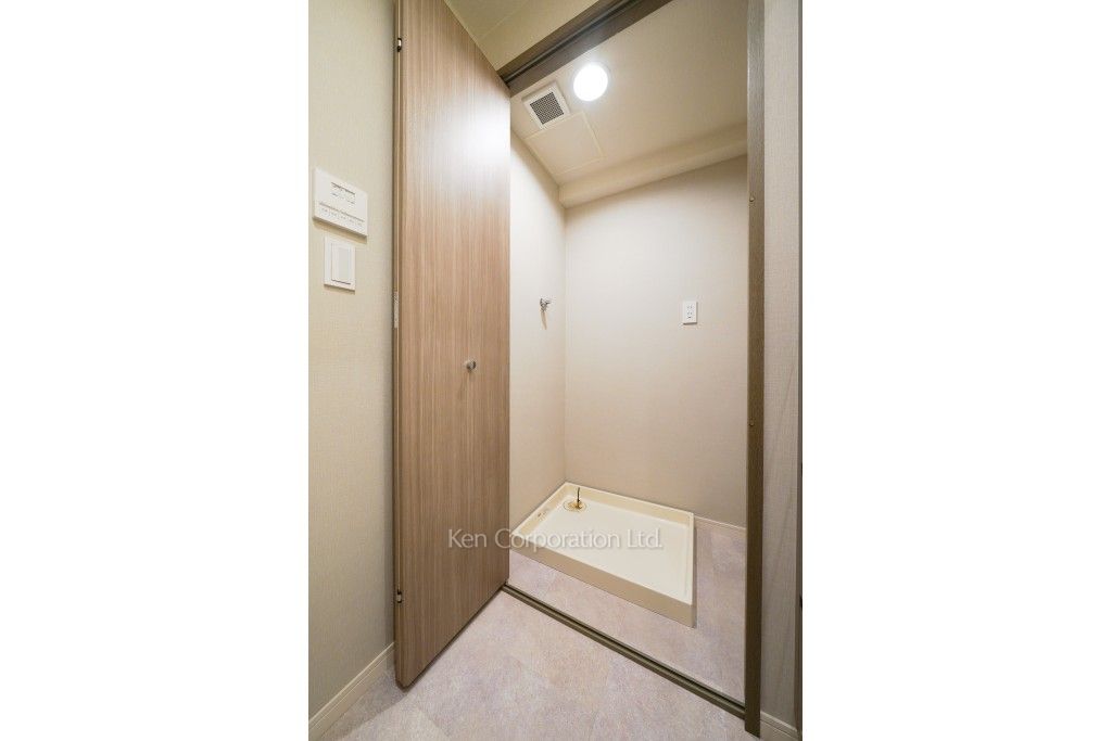 参宮橋マンションの写真 洗濯機置き場 ※3階の同じ間取タイプを撮影。仕様が異なることがあります。