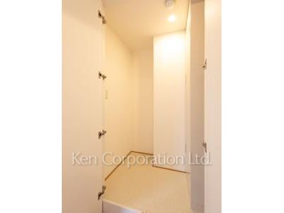 六本木ファーストプラザの写真 クローゼット ※18階の同じ間取タイプを撮影。仕様が異なることがあります。