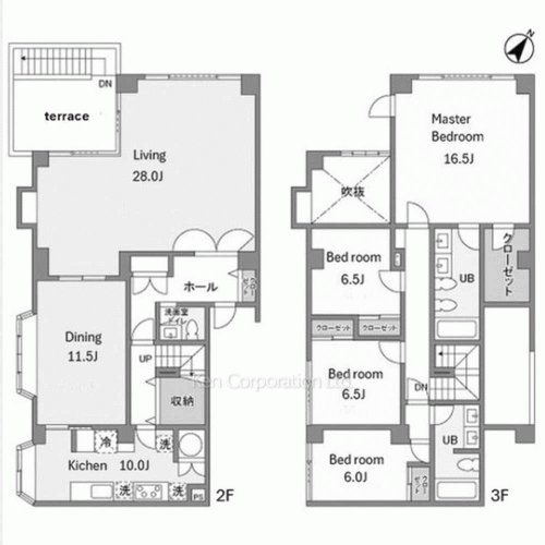 松濤リージェンシーの写真 間取り