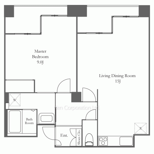 品川プリンス・レジデンスの写真 間取り