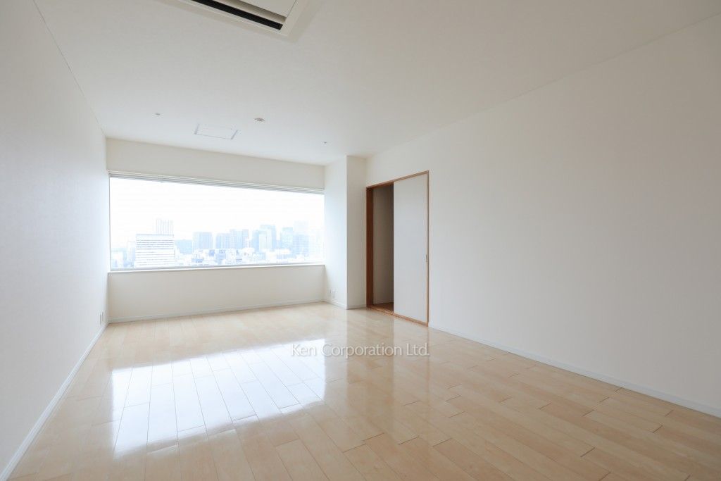 ニチレイ東銀座レジデンスの写真 居室（LDなど） ※22階の同じ間取タイプを撮影。仕様が異なることがあります。