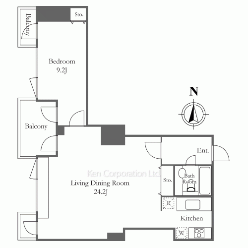 プライムスクェアシティの写真 間取り
