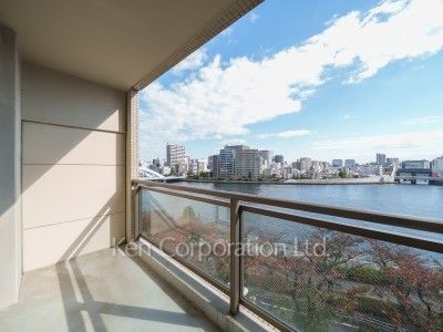 隅田リバーサイドタワーの写真 バルコニー