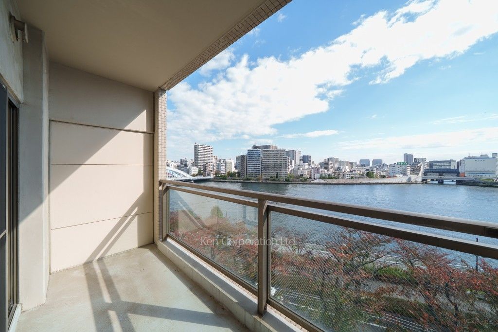 隅田リバーサイドタワーの写真 バルコニー