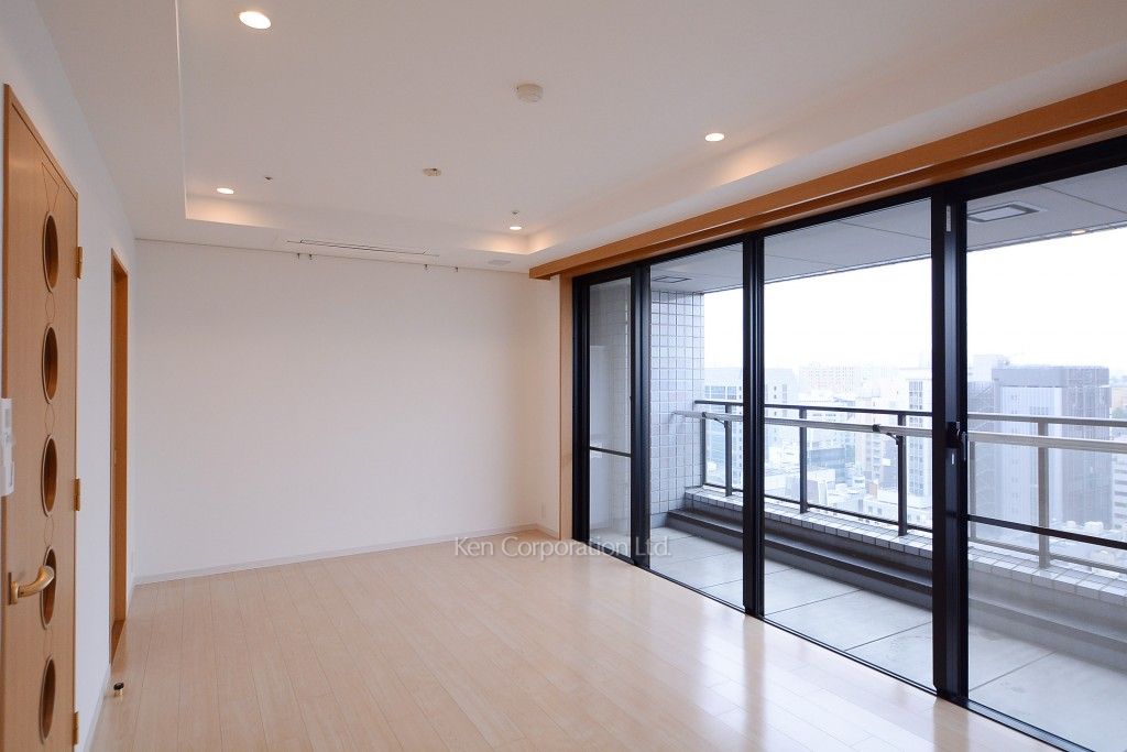 千代田ファーストハイツの写真 リビングダイニング ※15階の同じ間取タイプを撮影。仕様が異なることがあります。