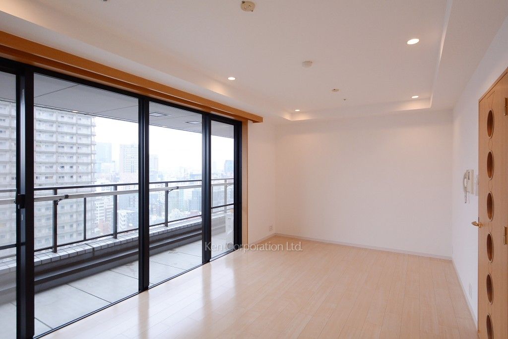 千代田ファーストハイツの写真 リビングダイニング ※15階の同じ間取タイプを撮影。仕様が異なることがあります。