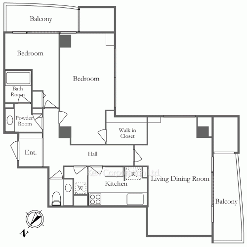 パラシオ青山の写真 間取り