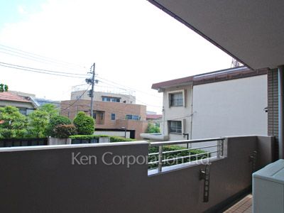 広尾パークヒルズの写真 バルコニー