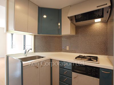 代官山ハイツの写真 キッチン ※4階の同じ間取タイプを撮影。仕様が異なることがあります。