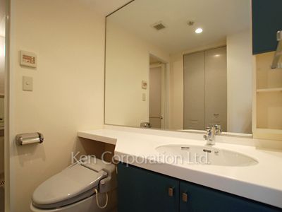 代官山ハイツの写真 パウダールーム ※4階の同じ間取タイプを撮影。仕様が異なることがあります。