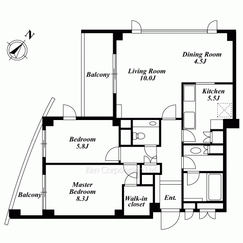 クリスティ大山の写真 間取り