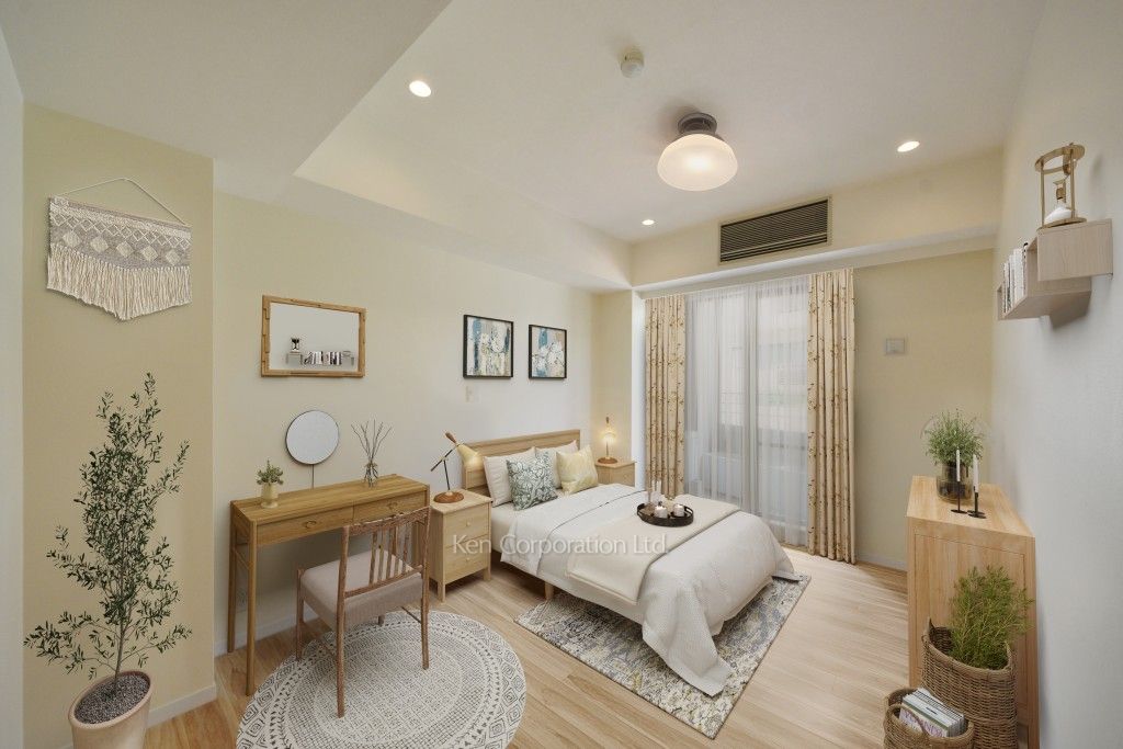 クリスティ大山の写真 マスターベッドルーム※家具等はＣＧです