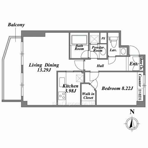 NK青山ホームズの写真 間取り