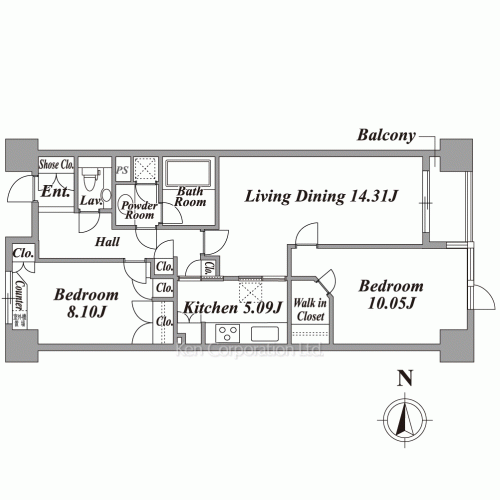 Dash Living Aoyamaの写真 間取り