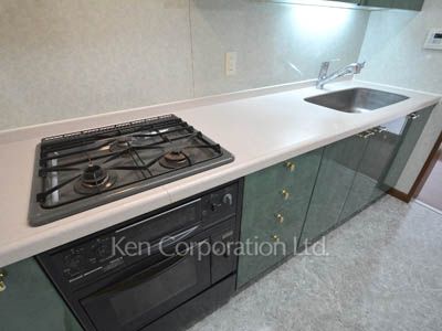 NK青山ホームズの写真 キッチン ※7階の同じ間取タイプを撮影。仕様が異なることがあります。