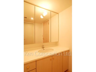 芝公園レジデンスの写真 パウダールーム ※5階の同じ間取タイプを撮影。仕様が異なることがあります。