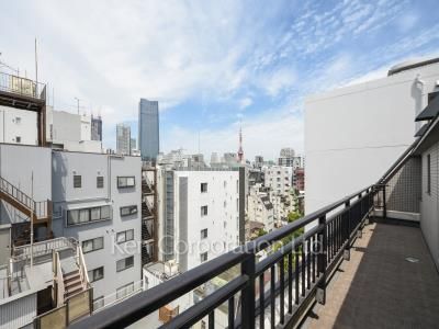 アーバンパーク麻布十番の写真 ルーフバルコニー