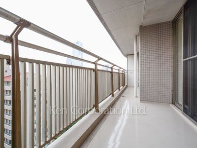 リバーポイントタワーの写真 バルコニー