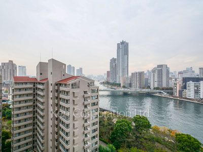 リバーポイントタワーの写真 眺望（居室から）