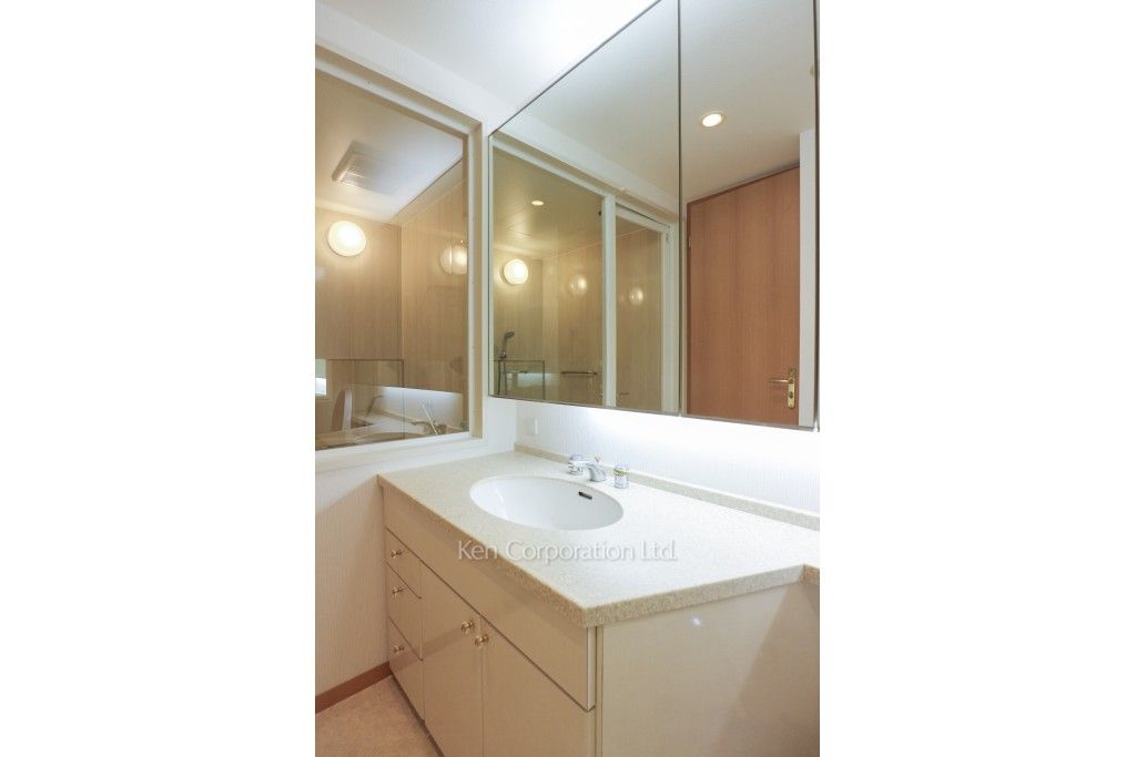 ラ・トゥール芝公園の写真 パウダールーム ※34階の同じ間取タイプを撮影。仕様が異なることがあります。