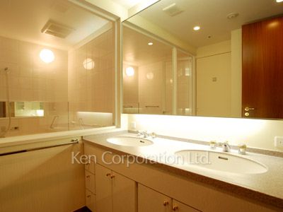 ラ・トゥール芝公園の写真 パウダールーム ※31階の同じ間取タイプを撮影。仕様が異なることがあります。