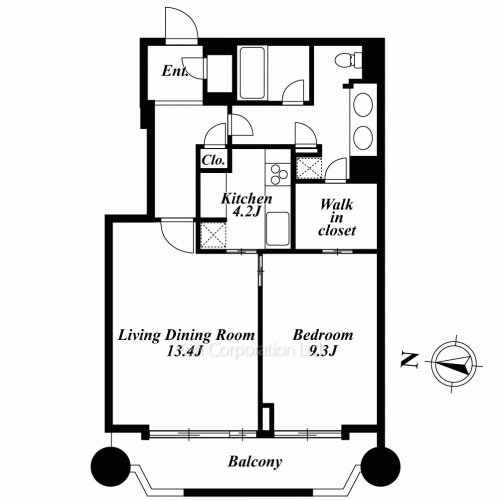 赤坂溜池タワーレジデンスの写真 間取り