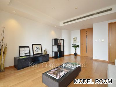 赤坂溜池タワーレジデンスの写真 リビングダイニング ※24階の同じ間取タイプを撮影。仕様が異なることがあります。