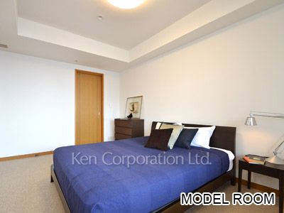 赤坂溜池タワーレジデンスの写真 ベッドルーム ※24階の同じ間取タイプを撮影。仕様が異なることがあります。